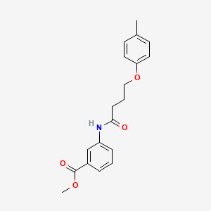 methyl 3-{[4-(4-methylphenoxy)butanoyl]amino}benzoate