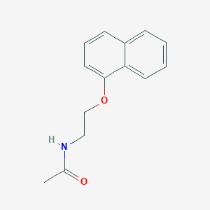 N-[2-(1-naphthyloxy)ethyl]acetamide