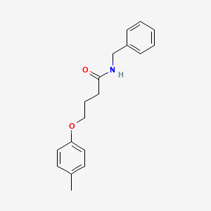 N-benzyl-4-(4-methylphenoxy)butanamide