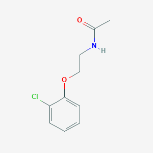 N-[2-(2-chlorophenoxy)ethyl]acetamide