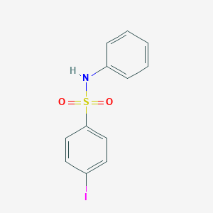 molecular formula C12H10INO2S B375350 4-iodo-N-phenylbenzenesulfonamide CAS No. 21226-28-8