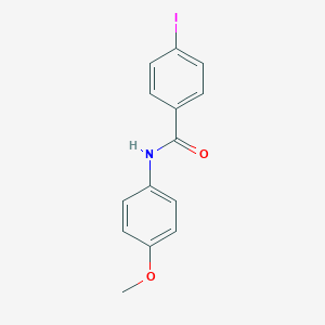 molecular formula C14H12INO2 B375351 4-iodo-N-(4-methoxyphenyl)benzamide 