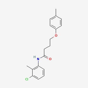 N-(3-chloro-2-methylphenyl)-4-(4-methylphenoxy)butanamide