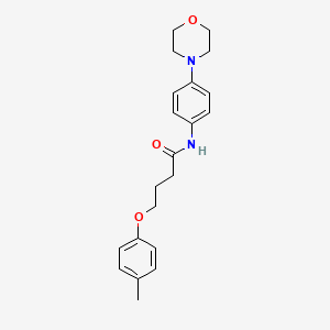 N-(4-Morpholin-4-yl-phenyl)-4-p-tolyloxy-butyramide