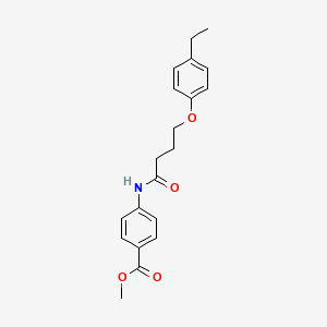 Methyl 4-[4-(4-ethylphenoxy)butanoylamino]benzoate