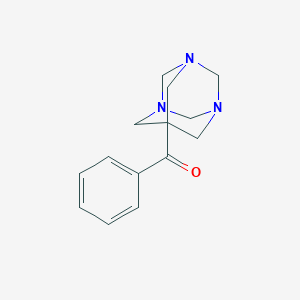 1,3,5-Triazaadamantane, 7-benzoyl-