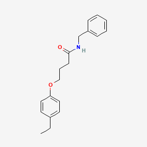 N-benzyl-4-(4-ethylphenoxy)butanamide