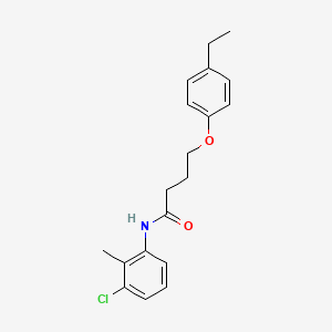 N-(3-chloro-2-methylphenyl)-4-(4-ethylphenoxy)butanamide