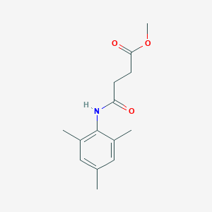 molecular formula C14H19NO3 B375371 Methyl 4-(mesitylamino)-4-oxobutanoate 