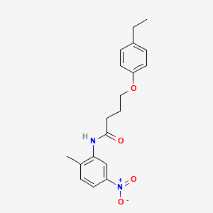 4-(4-ethylphenoxy)-N-(2-methyl-5-nitrophenyl)butanamide