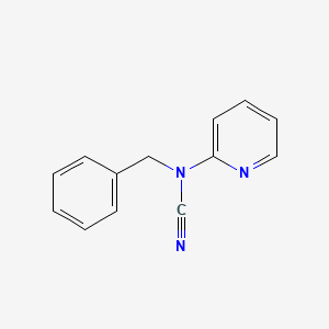 Benzyl(pyridin-2-yl)cyanamide