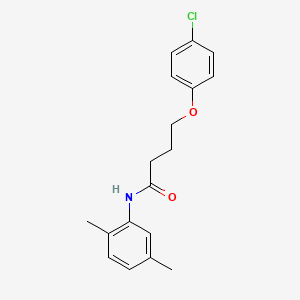 4-(4-chlorophenoxy)-N-(2,5-dimethylphenyl)butanamide