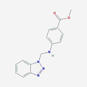 methyl 4-[(1H-benzotriazol-1-ylmethyl)amino]benzoate