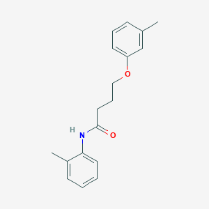 4-(3-methylphenoxy)-N-(2-methylphenyl)butanamide