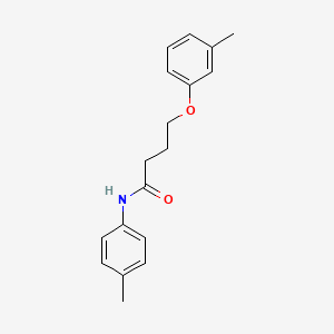 4-(3-methylphenoxy)-N-(4-methylphenyl)butanamide