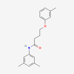 N-(3,5-dimethylphenyl)-4-(3-methylphenoxy)butanamide