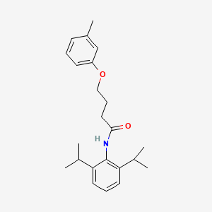 N-(2,6-diisopropylphenyl)-4-(3-methylphenoxy)butanamide