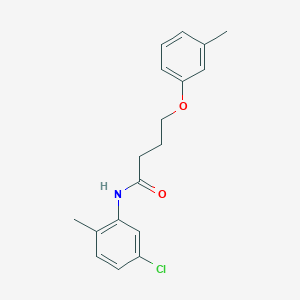 N-(5-chloro-2-methylphenyl)-4-(3-methylphenoxy)butanamide