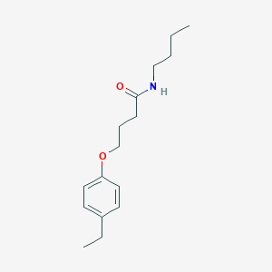 N-butyl-4-(4-ethylphenoxy)butanamide