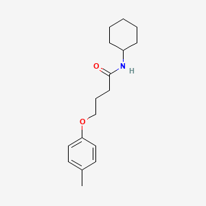 N-cyclohexyl-4-(4-methylphenoxy)butanamide