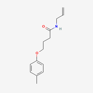 N-allyl-4-(4-methylphenoxy)butanamide