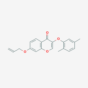 7-(allyloxy)-3-(2,5-dimethylphenoxy)-4H-chromen-4-one