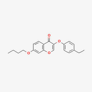 7-butoxy-3-(4-ethylphenoxy)-4H-chromen-4-one