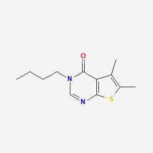 3-butyl-5,6-dimethylthieno[2,3-d]pyrimidin-4(3H)-one