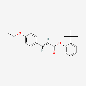 2-tert-butylphenyl 3-(4-ethoxyphenyl)acrylate