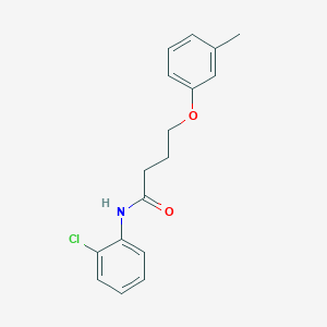 N-(2-chlorophenyl)-4-(3-methylphenoxy)butanamide