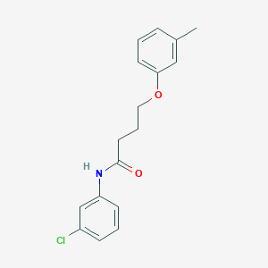 N-(3-chlorophenyl)-4-(3-methylphenoxy)butanamide