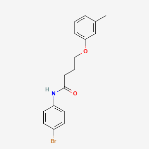 N-(4-bromophenyl)-4-(3-methylphenoxy)butanamide