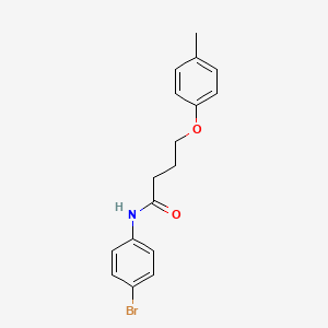 N-(4-bromophenyl)-4-(4-methylphenoxy)butanamide