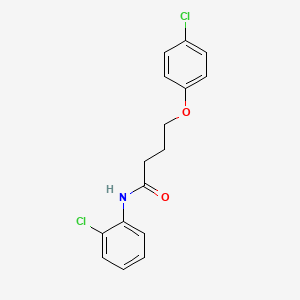 4-(4-chlorophenoxy)-N-(2-chlorophenyl)butanamide