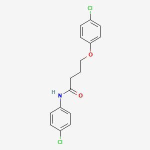 4-(4-chlorophenoxy)-N-(4-chlorophenyl)butanamide