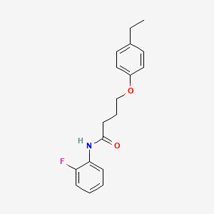 4-(4-ethylphenoxy)-N-(2-fluorophenyl)butanamide