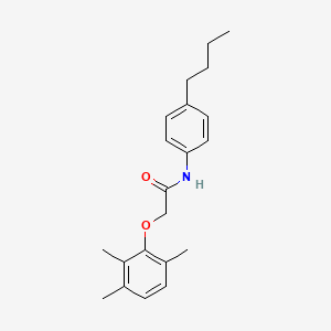 N-(4-butylphenyl)-2-(2,3,6-trimethylphenoxy)acetamide