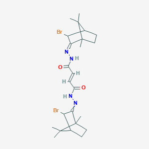 N'~1~,N'~4~-bis(3-bromo-1,7,7-trimethylbicyclo[2.2.1]hept-2-ylidene)-2-butenedihydrazide