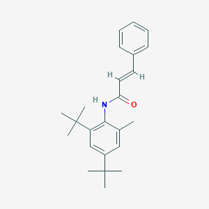 N-(2,4-di-tert-butyl-6-methylphenyl)-3-phenylacrylamide