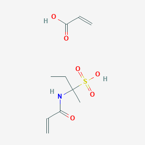 molecular formula C10H17NO6S B037554 2-(丙-2-烯酰氨基)丁烷-2-磺酸 CAS No. 40623-75-4