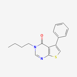 3-Butyl-5-phenylthieno[2,3-d]pyrimidin-4-one