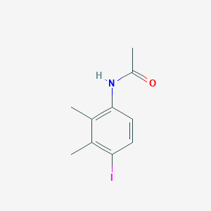 molecular formula C10H12INO B037555 N-(4-iodo-2,3-dimethylphenyl)acetamide CAS No. 123765-66-2