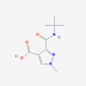 3-[(tert-butylamino)carbonyl]-1-methyl-1H-pyrazole-4-carboxylic acid