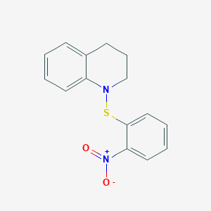 1-[(2-Nitrophenyl)sulfanyl]-1,2,3,4-tetrahydroquinoline