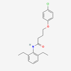 4-(4-chlorophenoxy)-N-(2,6-diethylphenyl)butanamide