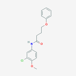 N-(3-chloro-4-methoxyphenyl)-4-phenoxybutanamide