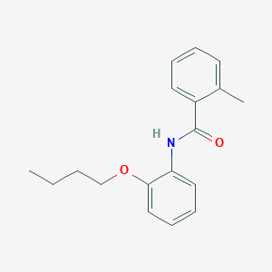 N-(2-butoxyphenyl)-2-methylbenzamide