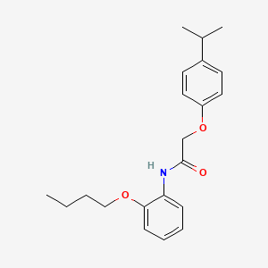 N-(2-butoxyphenyl)-2-(4-isopropylphenoxy)acetamide