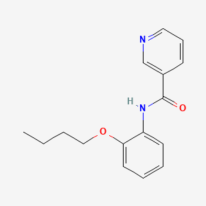 N-(2-butoxyphenyl)pyridine-3-carboxamide