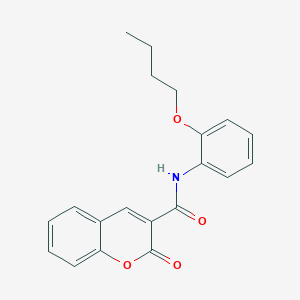 N-(2-butoxyphenyl)-2-oxo-2H-chromene-3-carboxamide